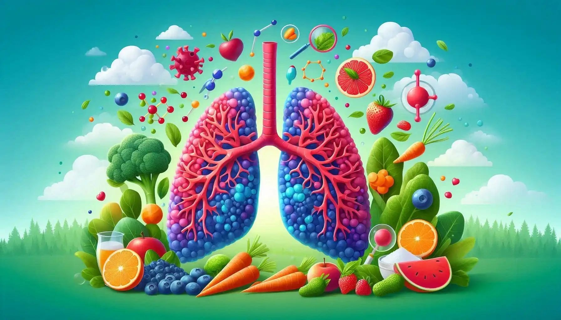 Cómo Fortalecer la Salud Pulmonar y Antioxidantes